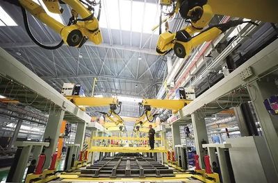 智能化生產(chǎn)線 中航蘭田裝備制造的新篇章